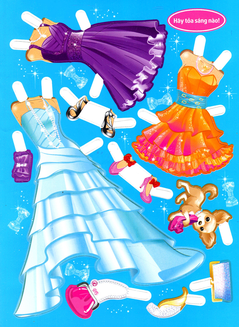 barbie thiết kế thời trang - thời trang dự tiệc