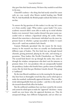barking up the wrong tree: the surprising science behind why everything you know about success is (mostly) wrong