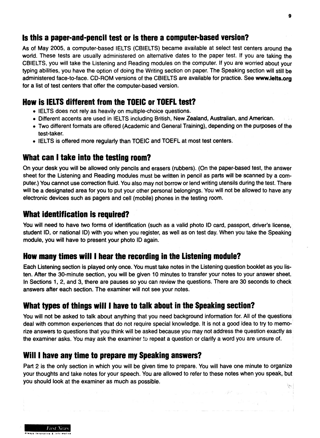 barron's ielts international english - không cd