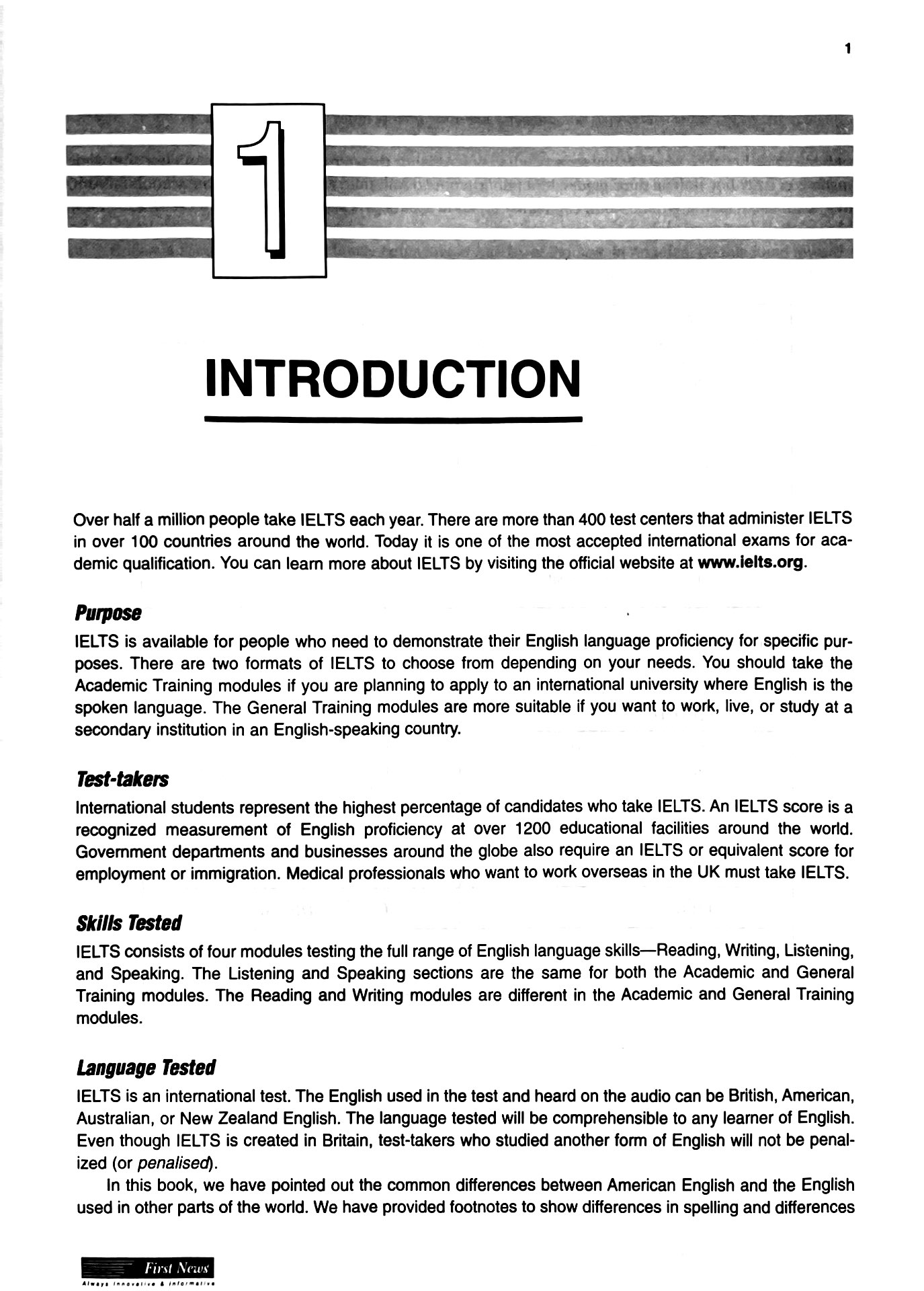barron's ielts international english - không cd