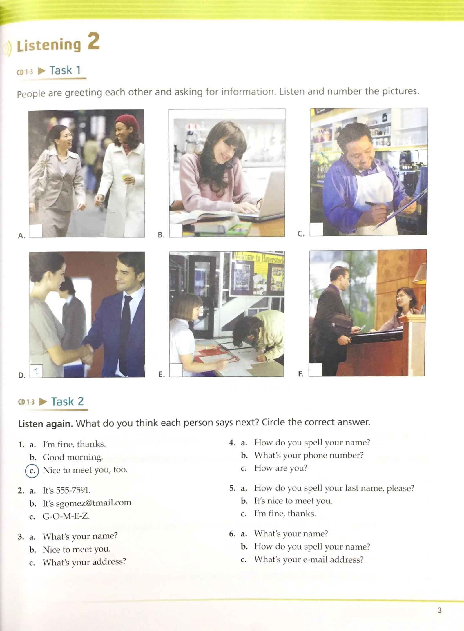 Basic Tactics For Listening, 3rd Edition