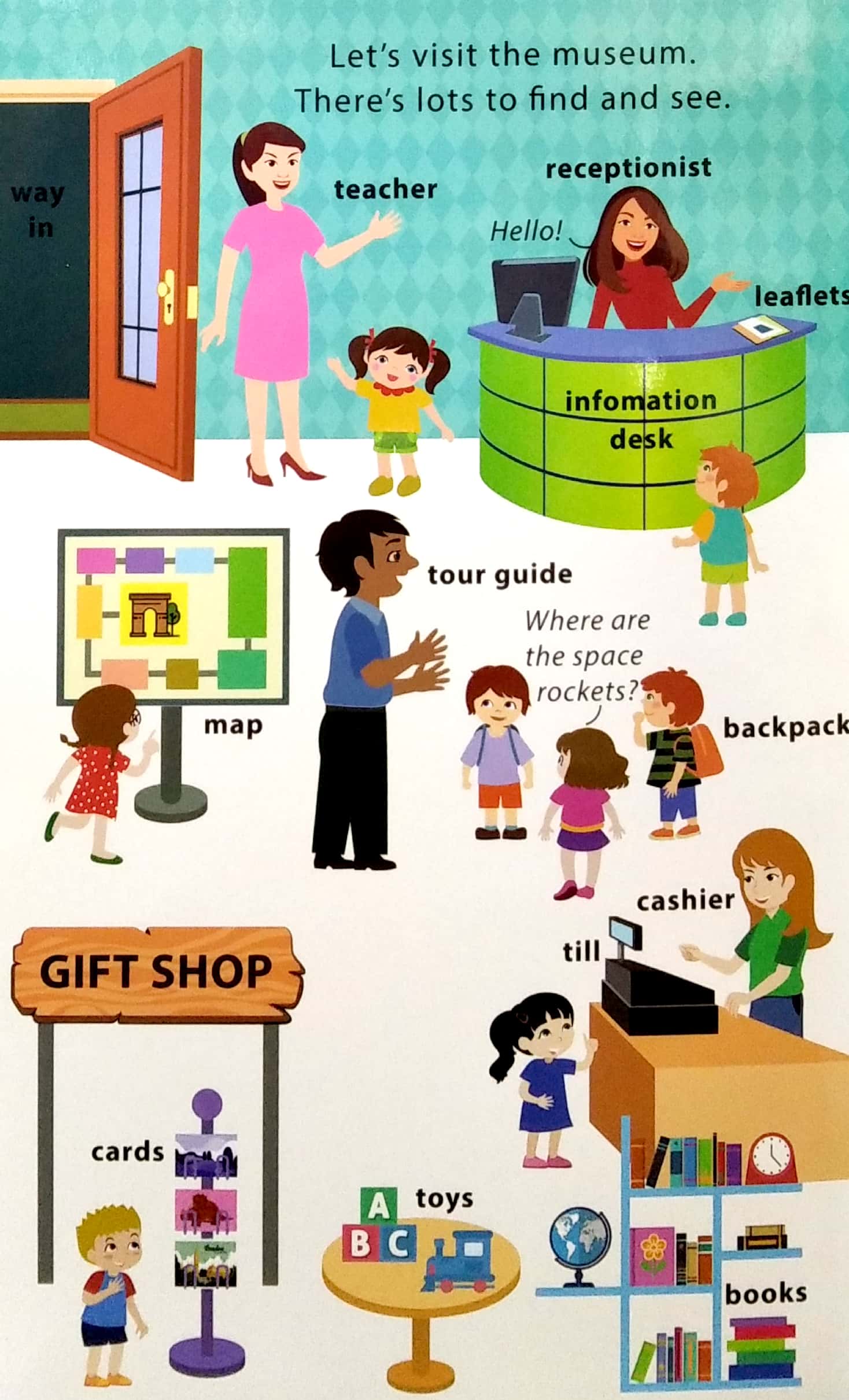 basic words - my very busy day