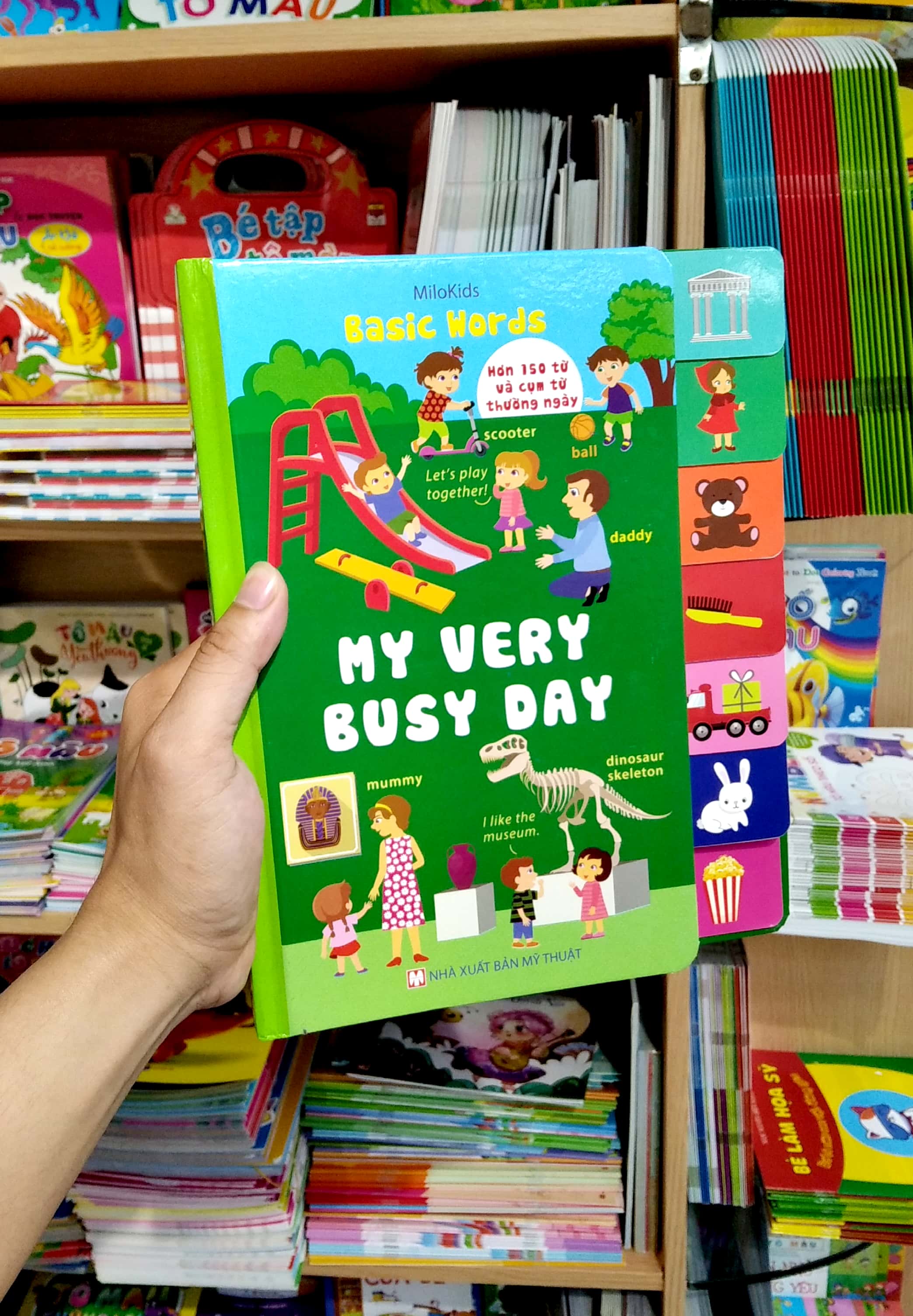 basic words - my very busy day