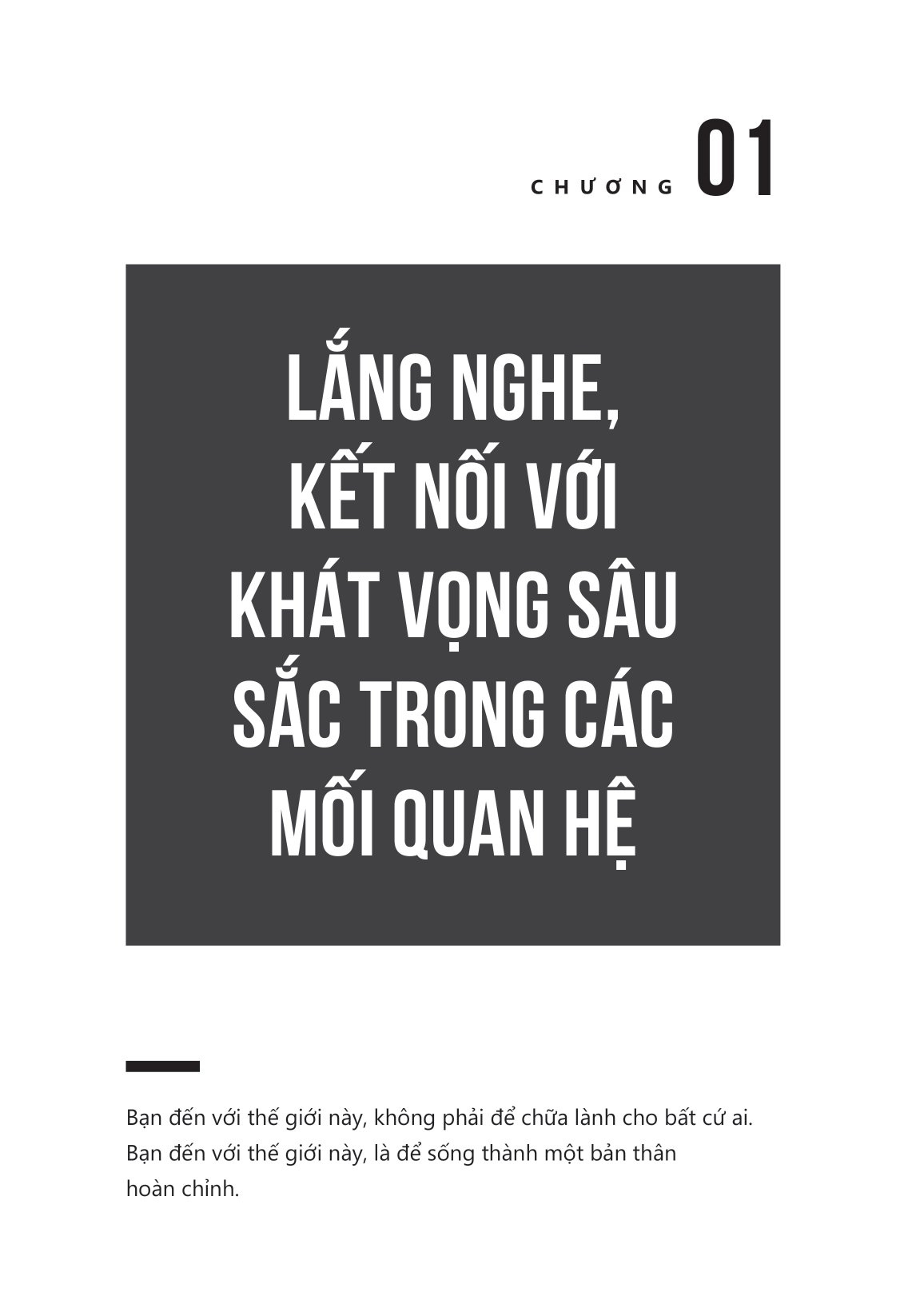 bắt đầu cuộc hành trình nội tại bản lĩnh