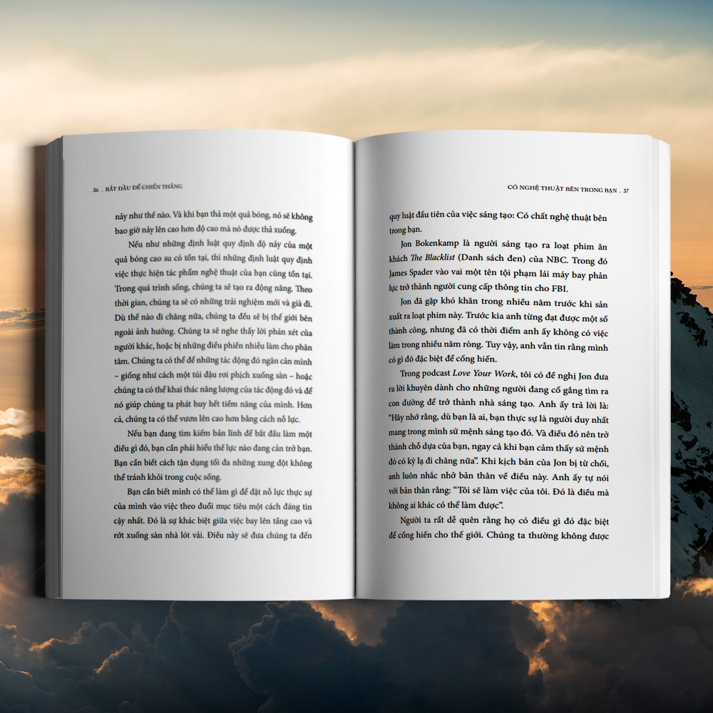 bắt đầu để chiến thắng - the heart to start - bìa cứng