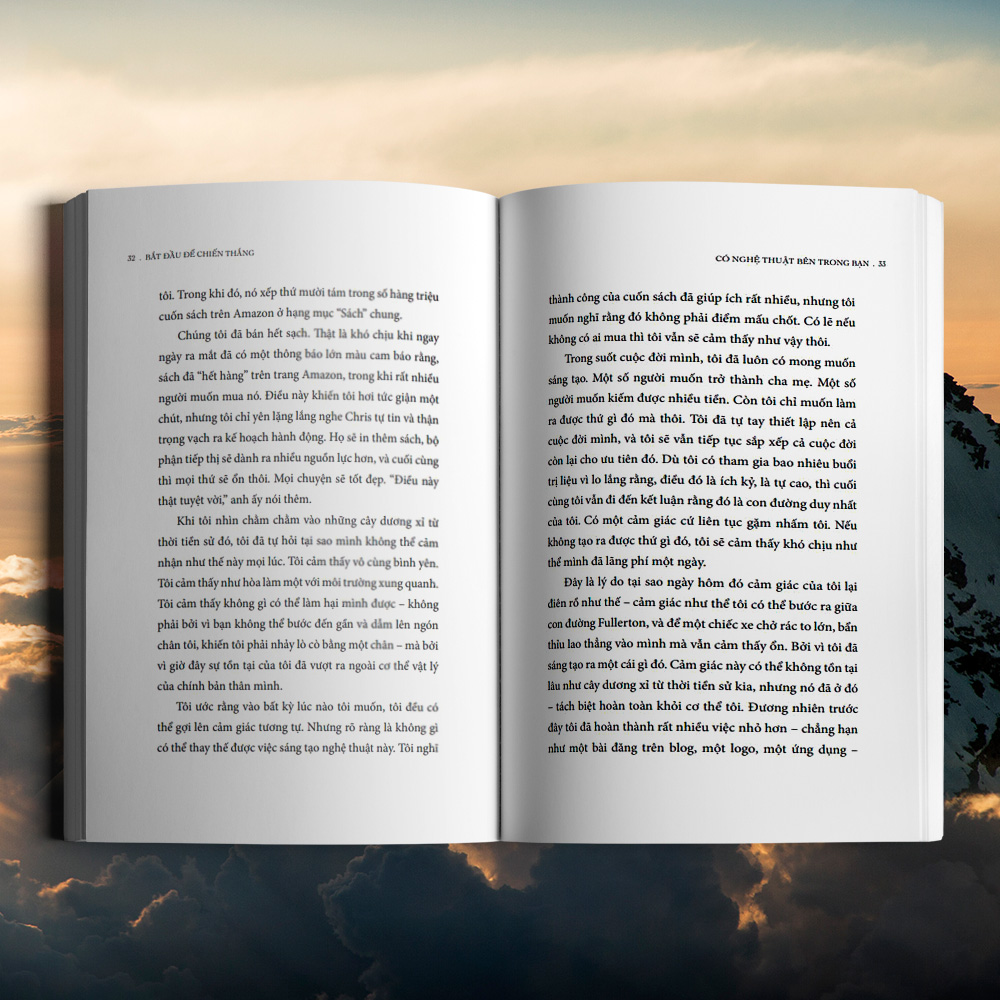 bắt đầu để chiến thắng - the heart to start - bìa cứng