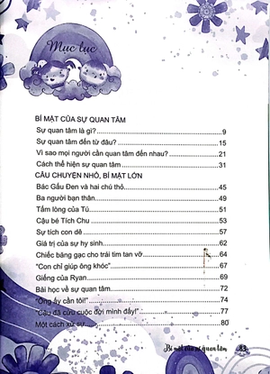 bật mí bí mật - bí mật của sự quan tâm