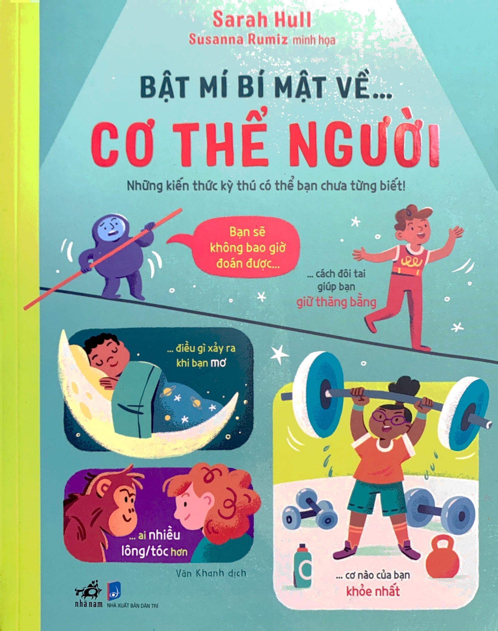 bật mí bí mật về cơ thể người