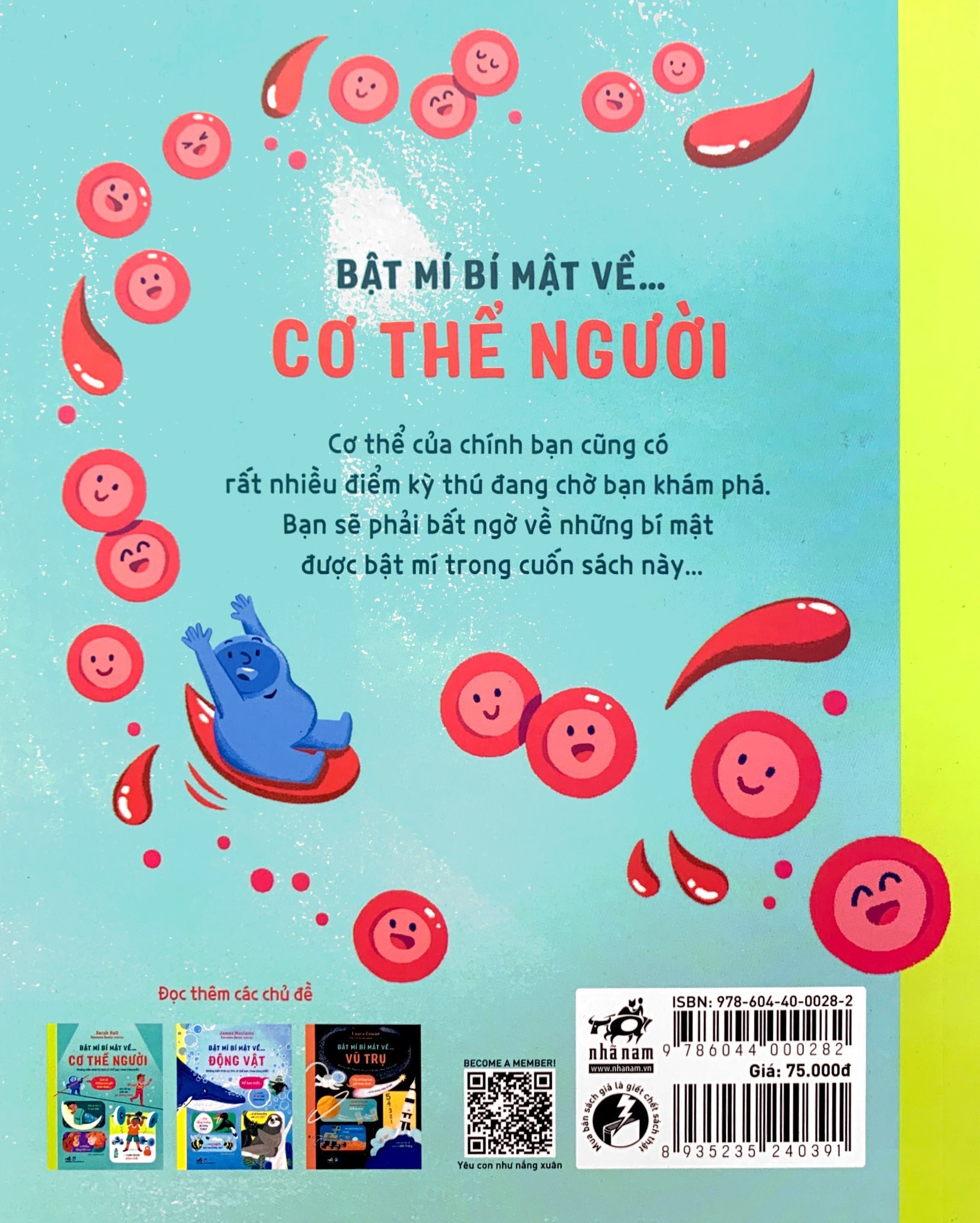 bật mí bí mật về cơ thể người