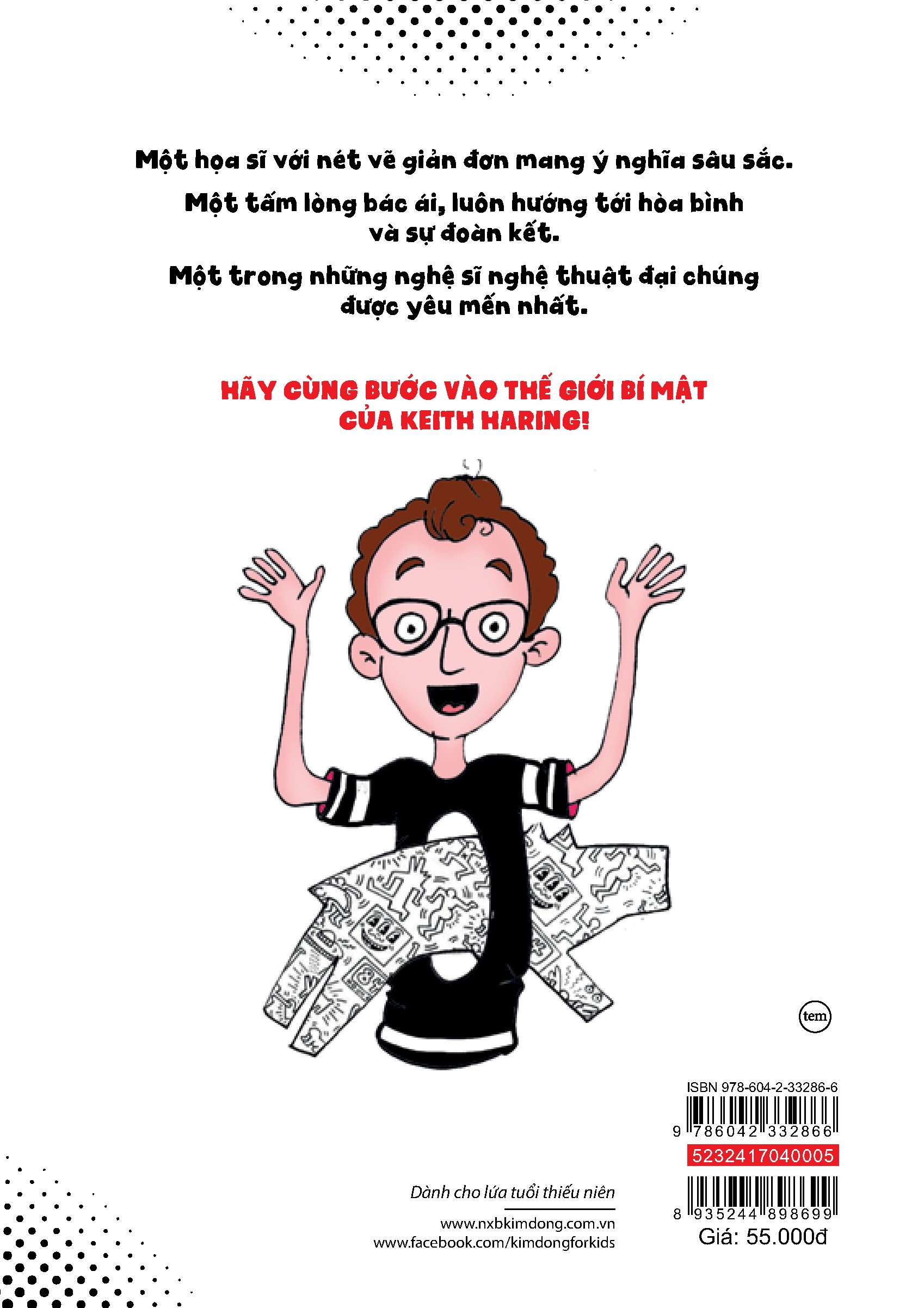 "bật mí" đời hoạ sĩ - keith haring - sắc màu của trí tưởng tượng