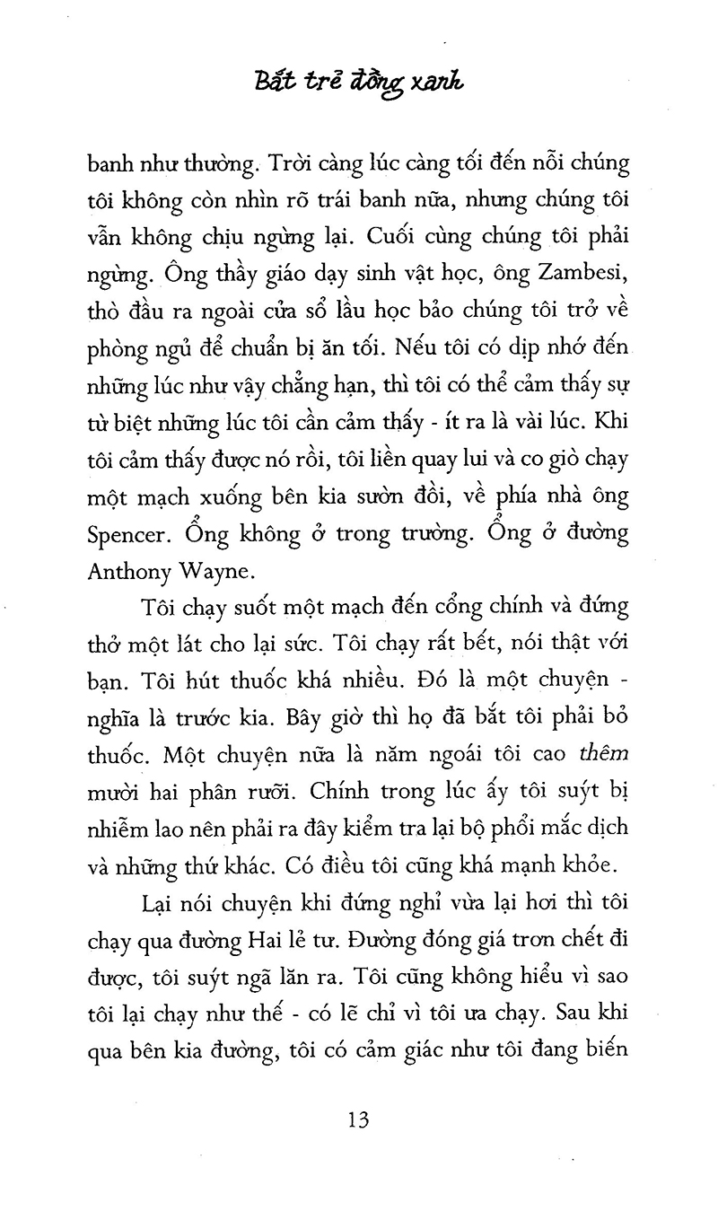 bắt trẻ đồng xanh (tái bản 2024)