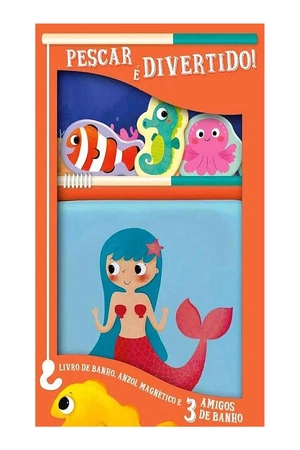 bathtime and fishing fun: mermaid