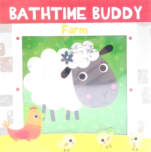 bathtime buddy book - farm