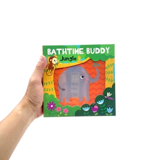bathtime buddy book - jungle