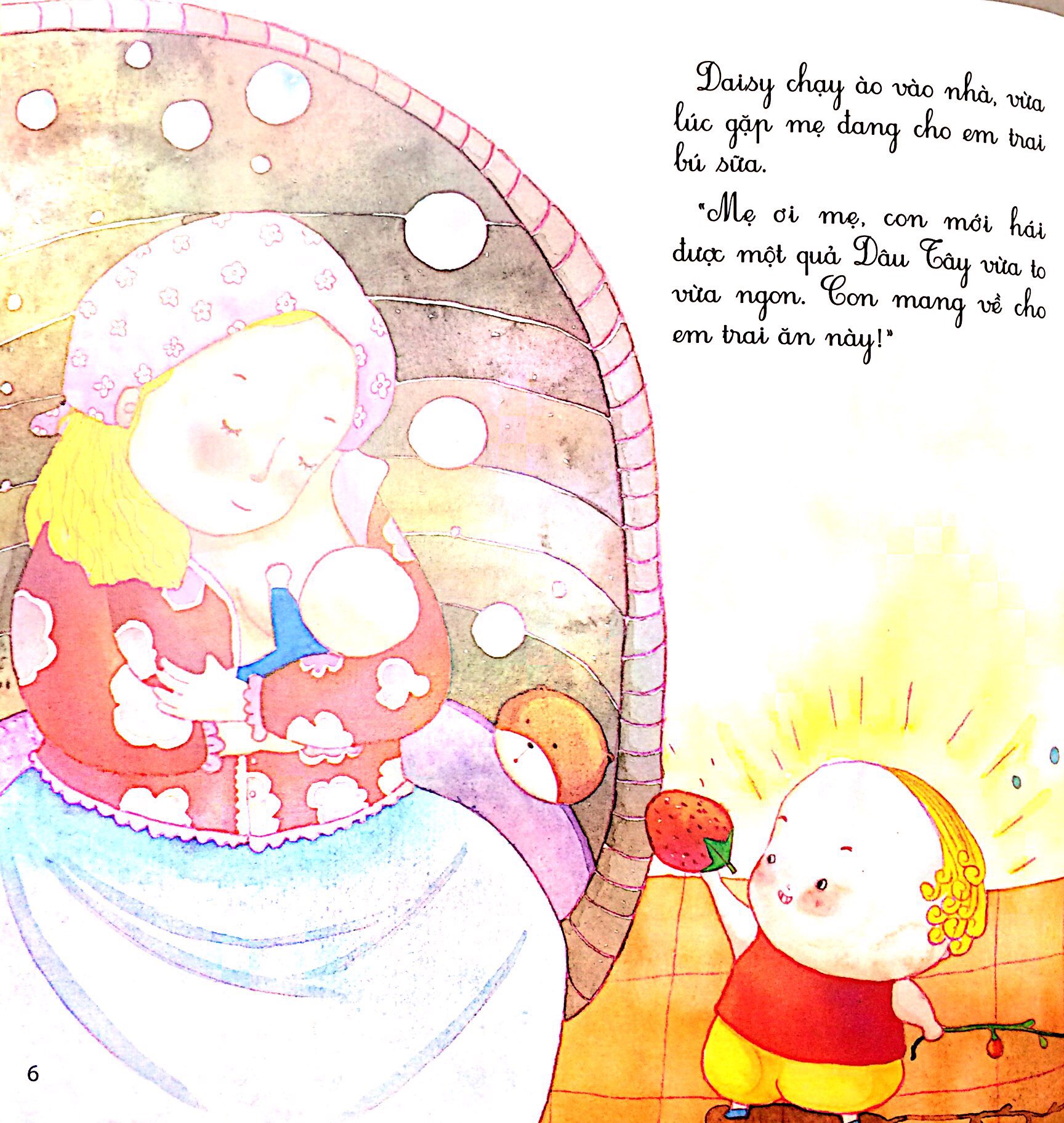 bầu sữa của mẹ - bài học cuộc sống