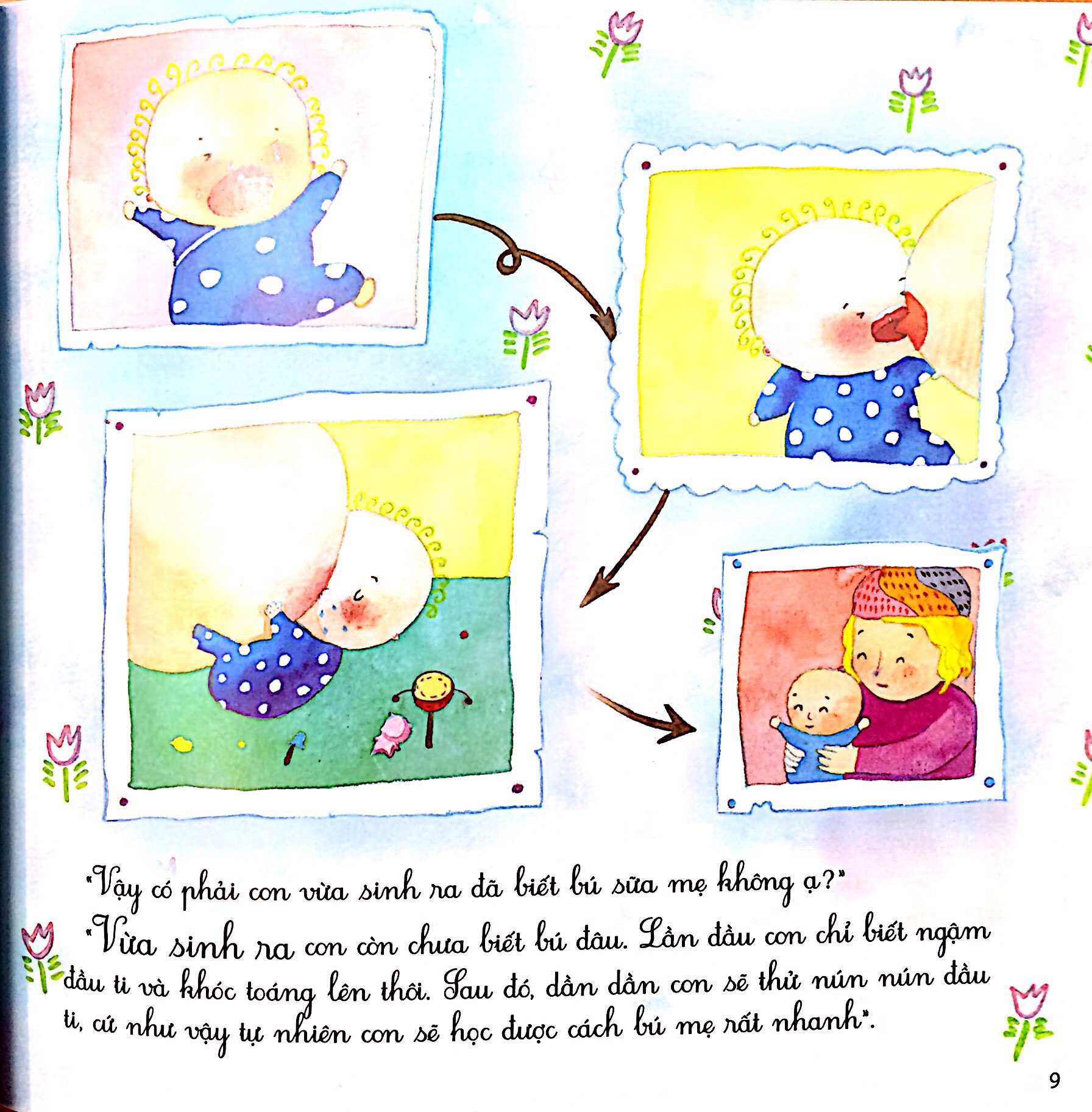 bầu sữa của mẹ - bài học cuộc sống