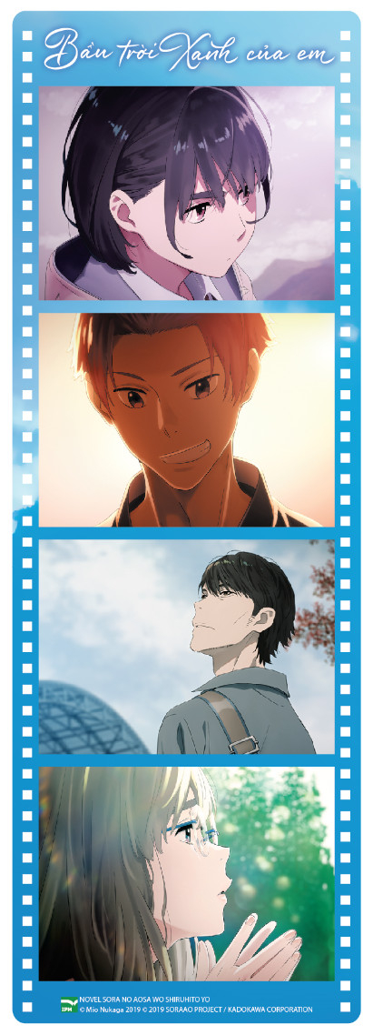 bầu trời xanh của em - tặng kèm photostrip nhựa trong