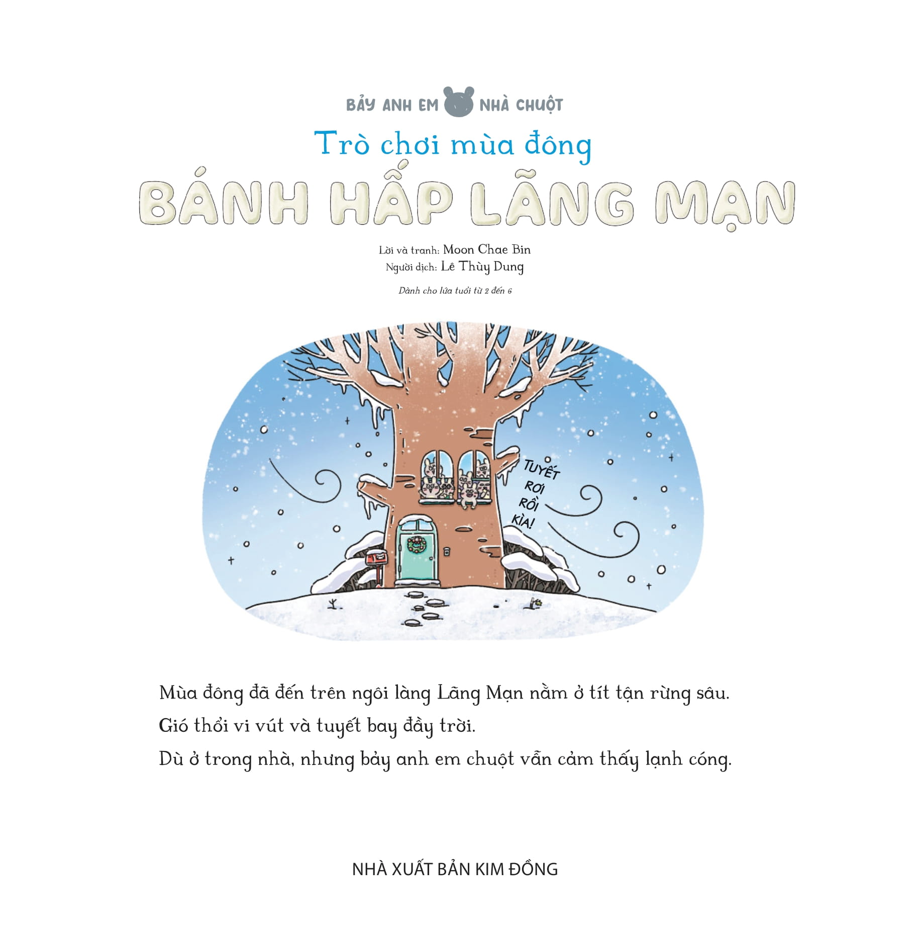 bảy anh em nhà chuột - trò chơi mùa đông - bánh hấp lãng mạn