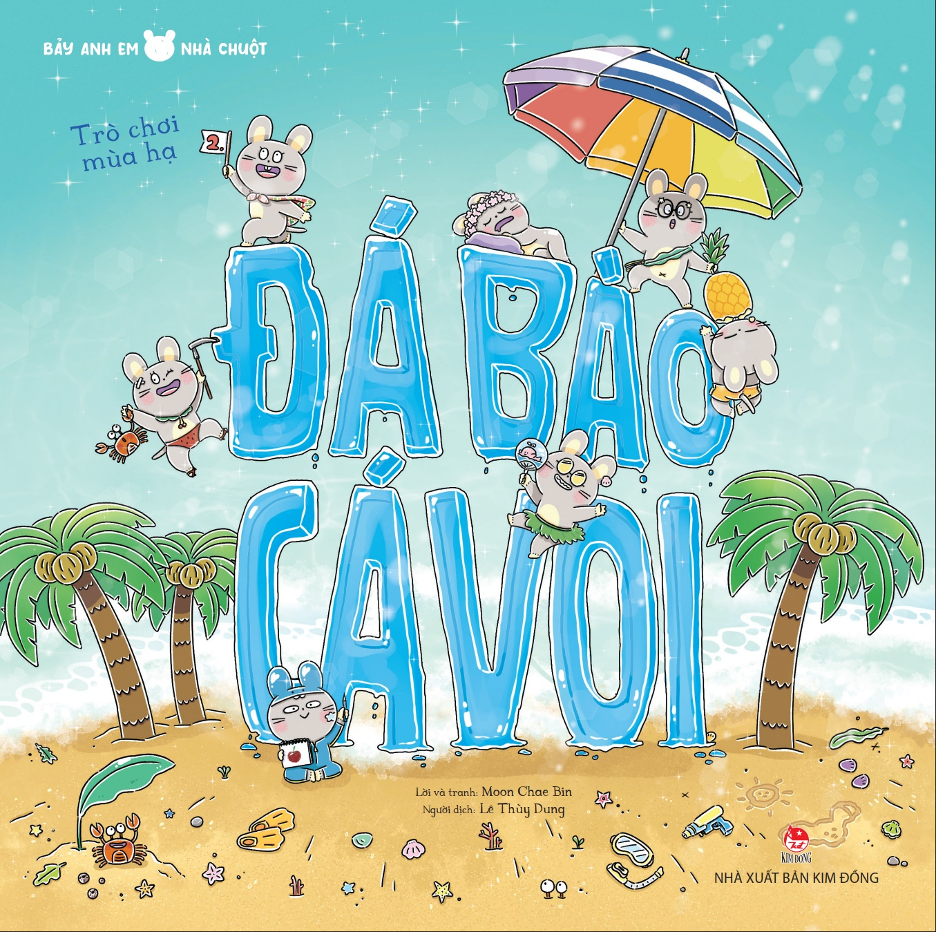 bảy anh em nhà chuột - trò chơi mùa hạ - đá bào cá voi