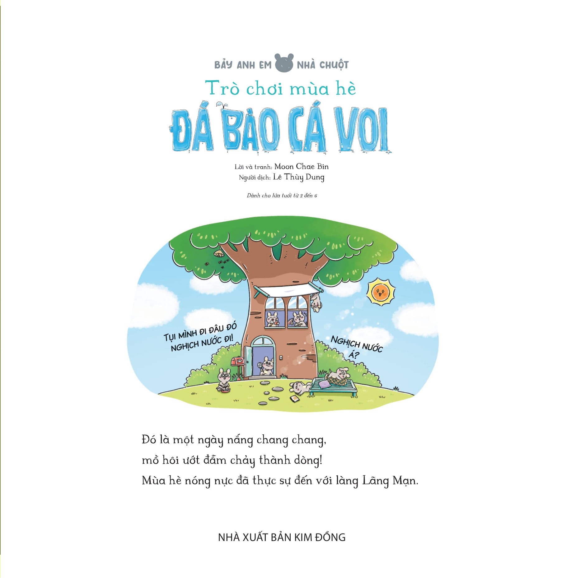 bảy anh em nhà chuột - trò chơi mùa hạ - đá bào cá voi