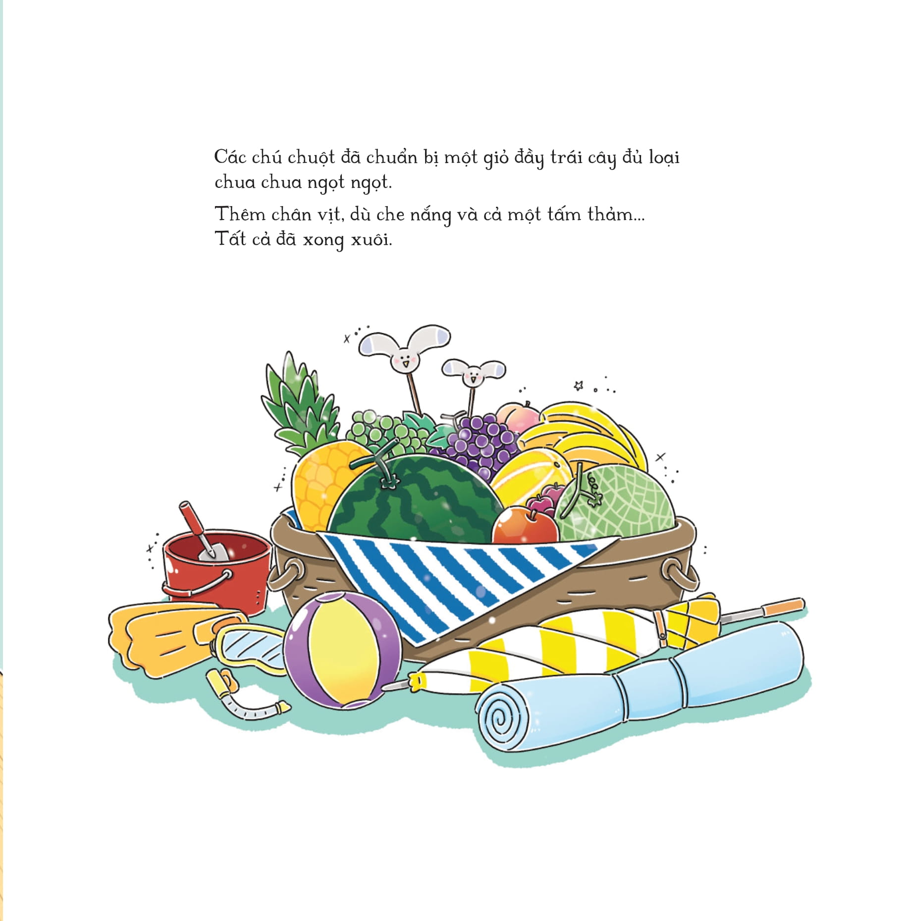 bảy anh em nhà chuột - trò chơi mùa hạ - đá bào cá voi