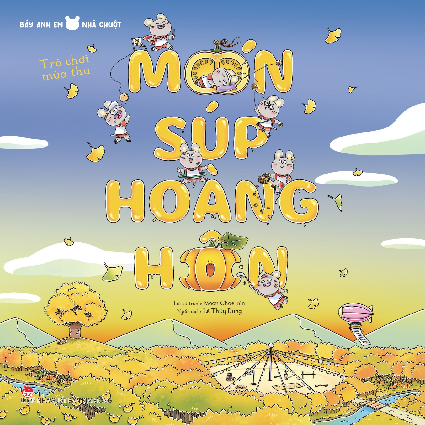 bảy anh em nhà chuột - trò chơi mùa thu - món súp hoàng hôn