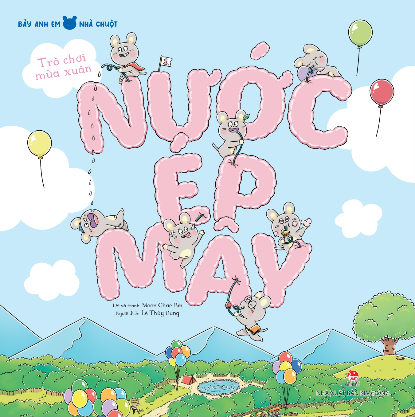 bảy anh em nhà chuột - trò chơi mùa xuân - nước ép mây