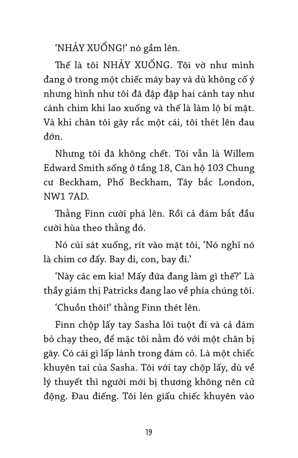 bay bằng đôi cánh gãy - how to fly with broken wings