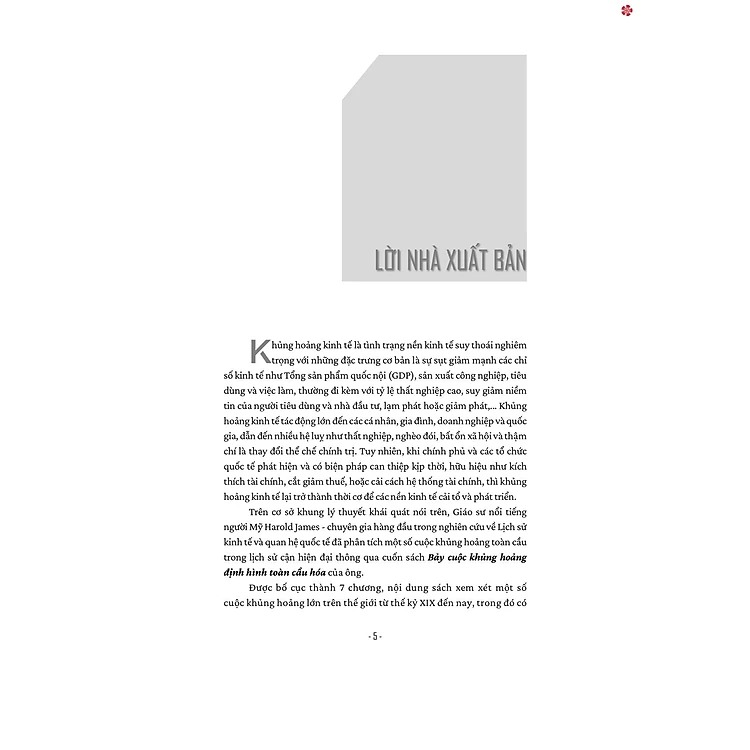 bảy cuộc khủng hoảng định hình toàn cầu hóa