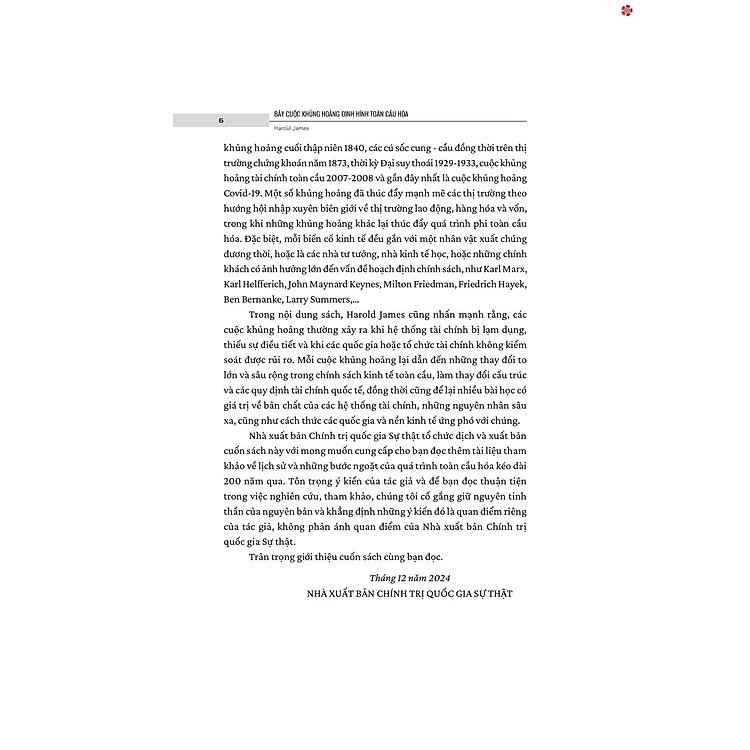 bảy cuộc khủng hoảng định hình toàn cầu hóa