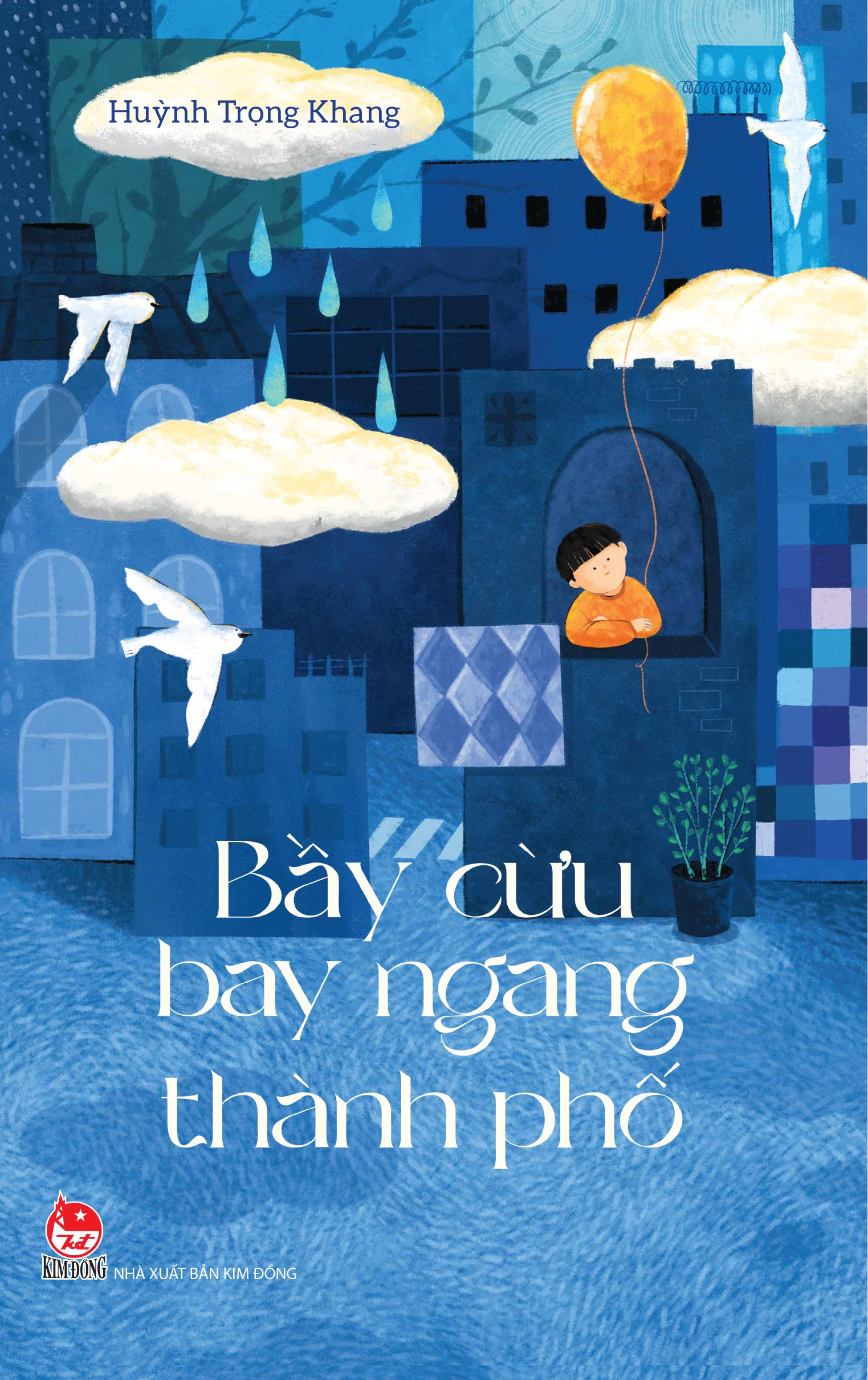 bầy cừu bay ngang thành phố
