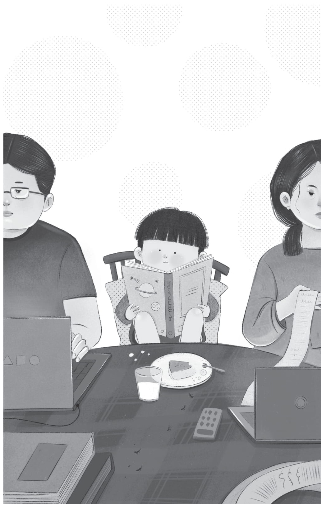 bầy cừu bay ngang thành phố