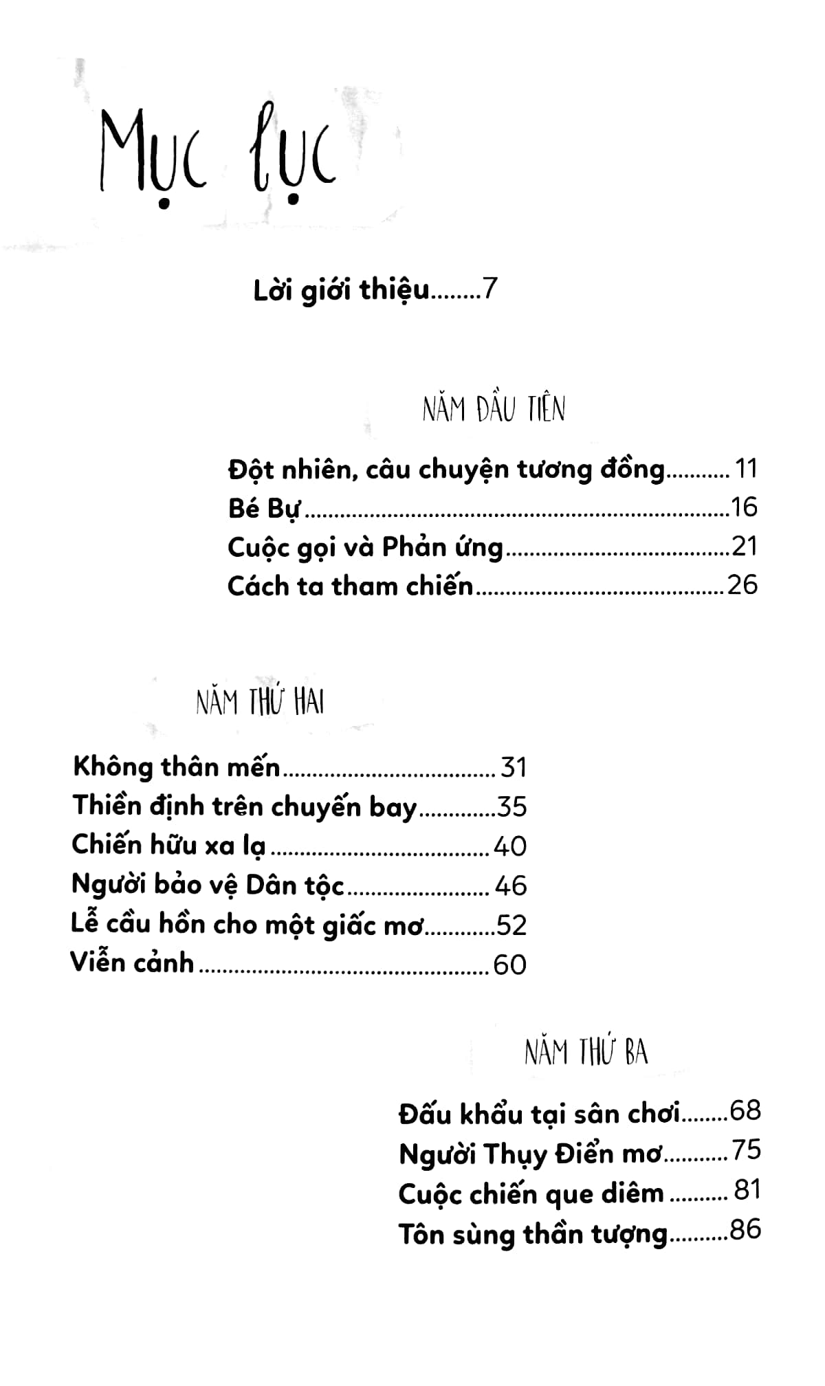 bảy năm làm nên đời người