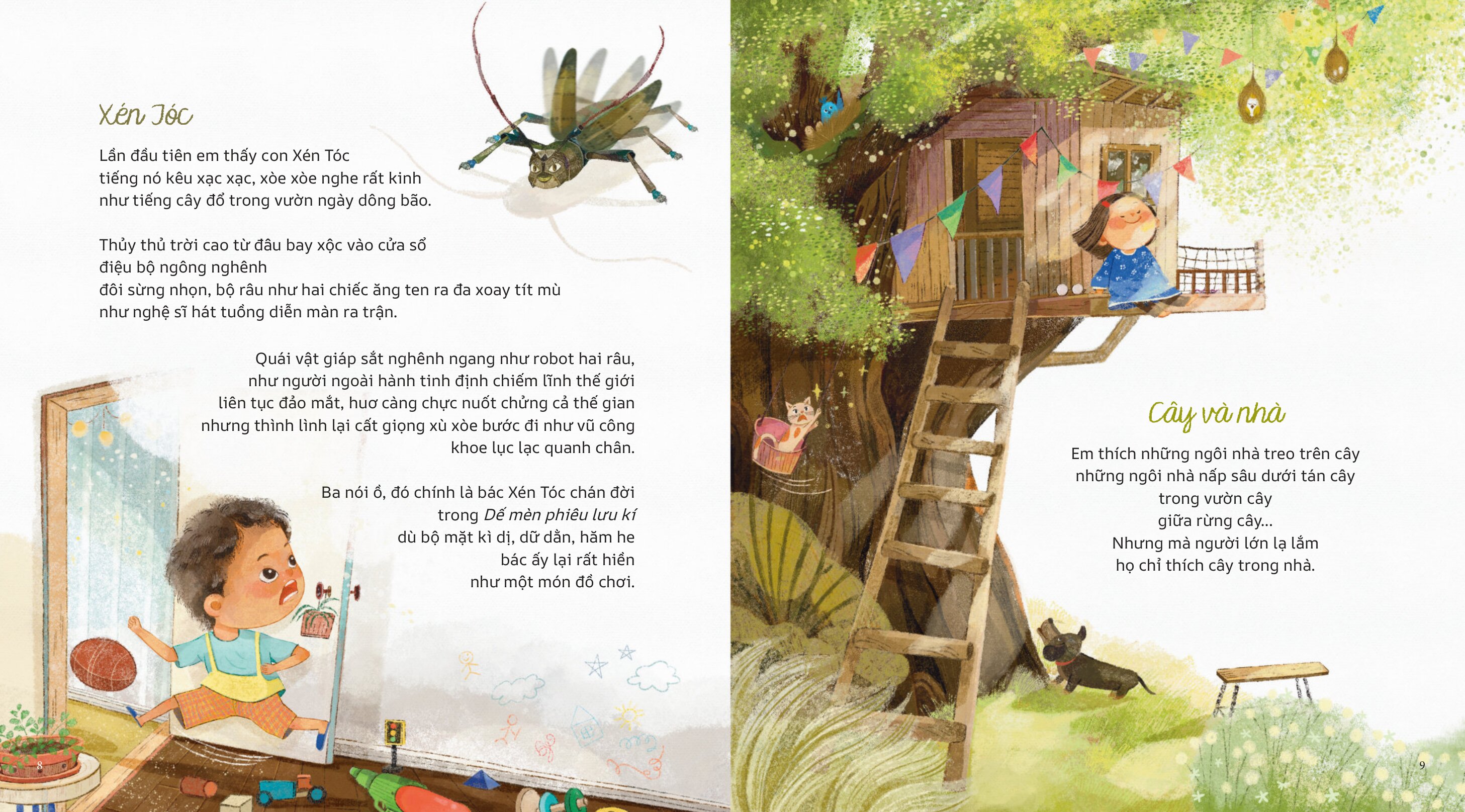 Bầy Tôm Nhỏ Leo Cây