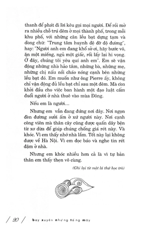 bay xuyên những tầng mây