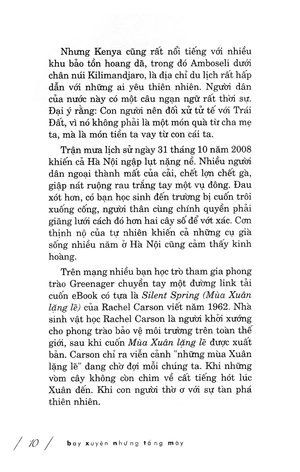 bay xuyên những tầng mây