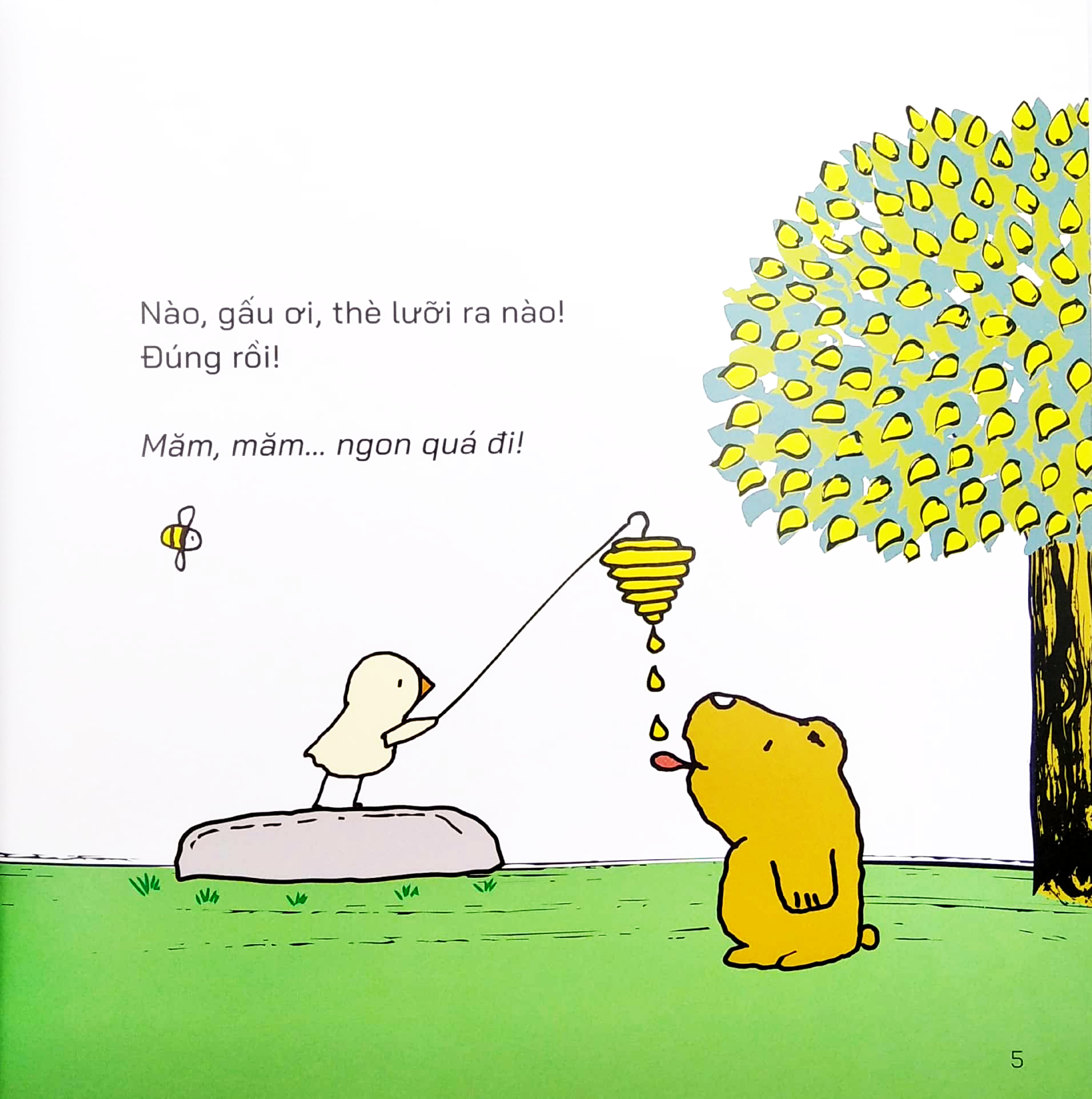 bé à, bé ơi - măm, măm… ngon quá đi!