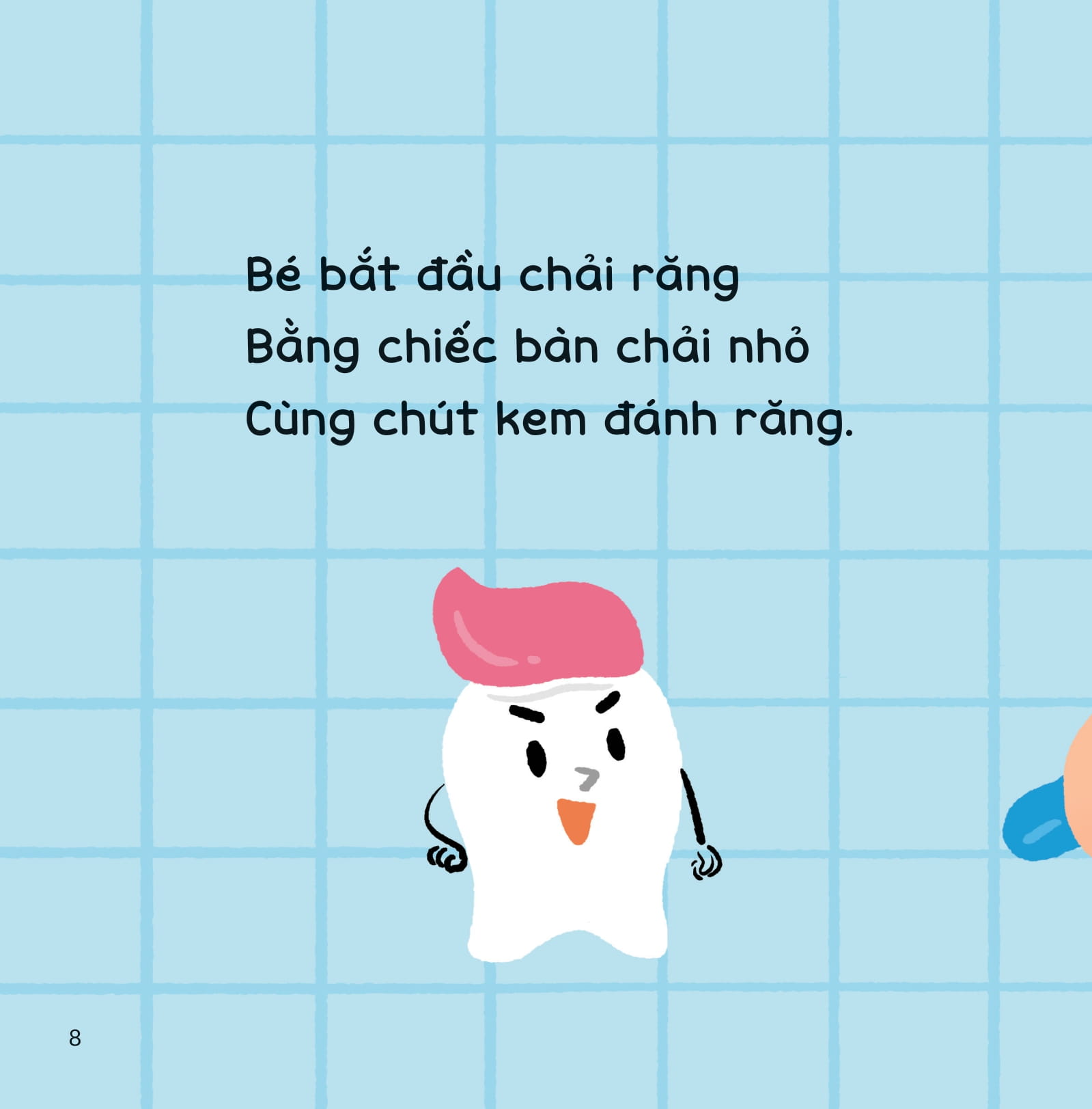 Be Bi Bo Hoc Noi - Be Xinh Rang Trang Tinh