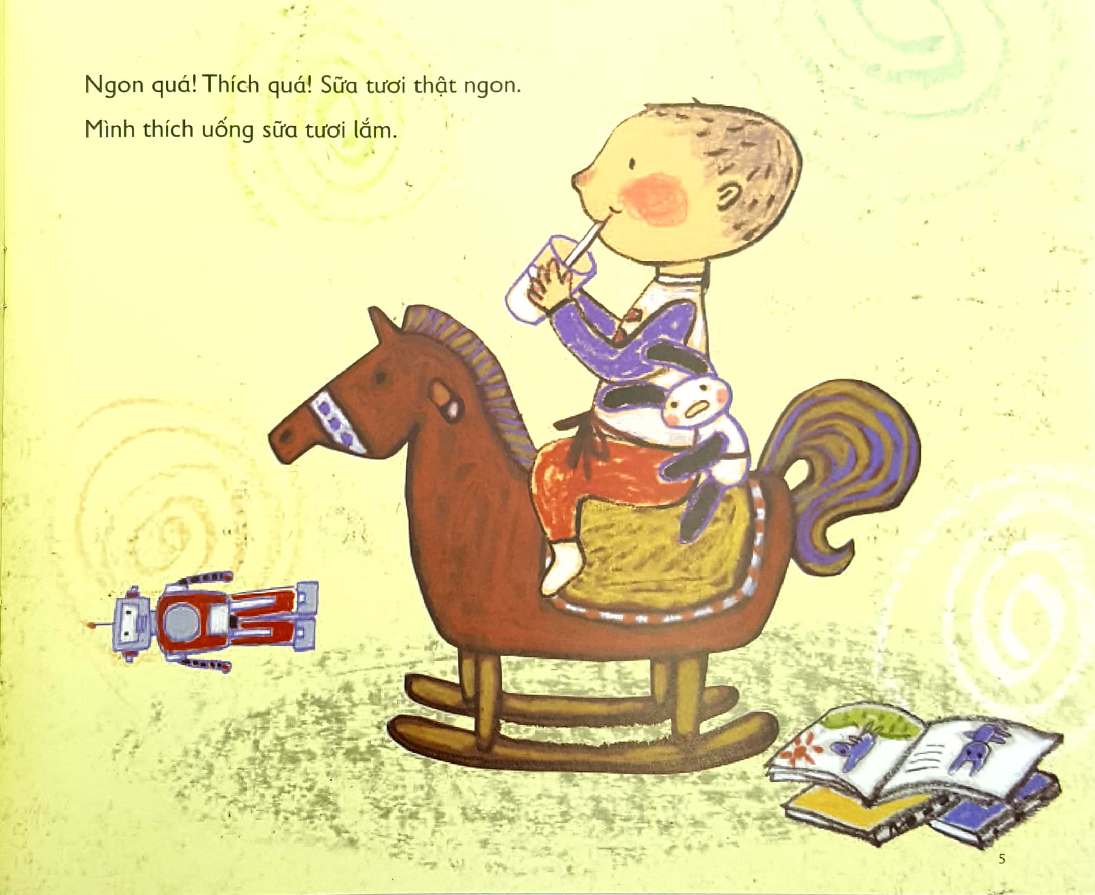 bé biết nhiều nghề - ừng ực, sữa thật ngon! (2 tuổi)