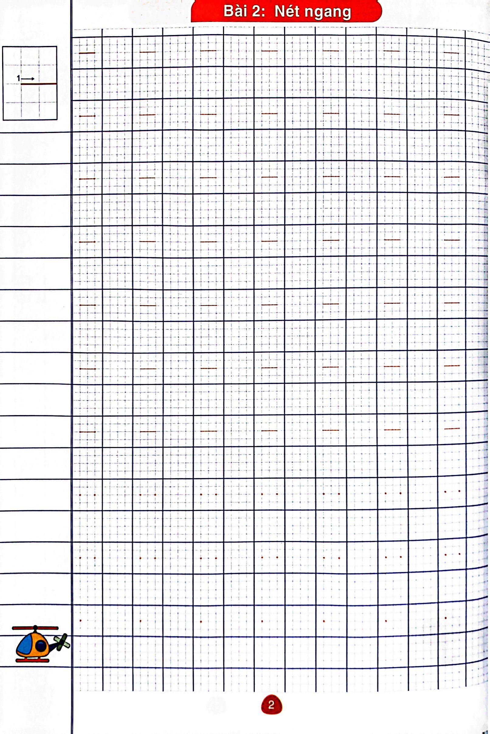 bé chào lớp một - tập tô nét cơ bản