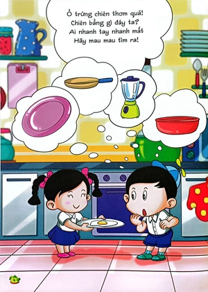 bé chơi sáng tạo - tập 1 - vào bếp thật khéo (dành cho trẻ 3 tuổi)