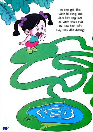 bé chơi sáng tạo - tập 2 - ra vườn thật mát (dành cho trẻ 3 tuổi)