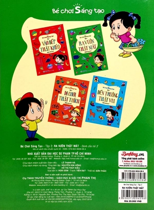 bé chơi sáng tạo - tập 2 - ra vườn thật mát (dành cho trẻ 3 tuổi)