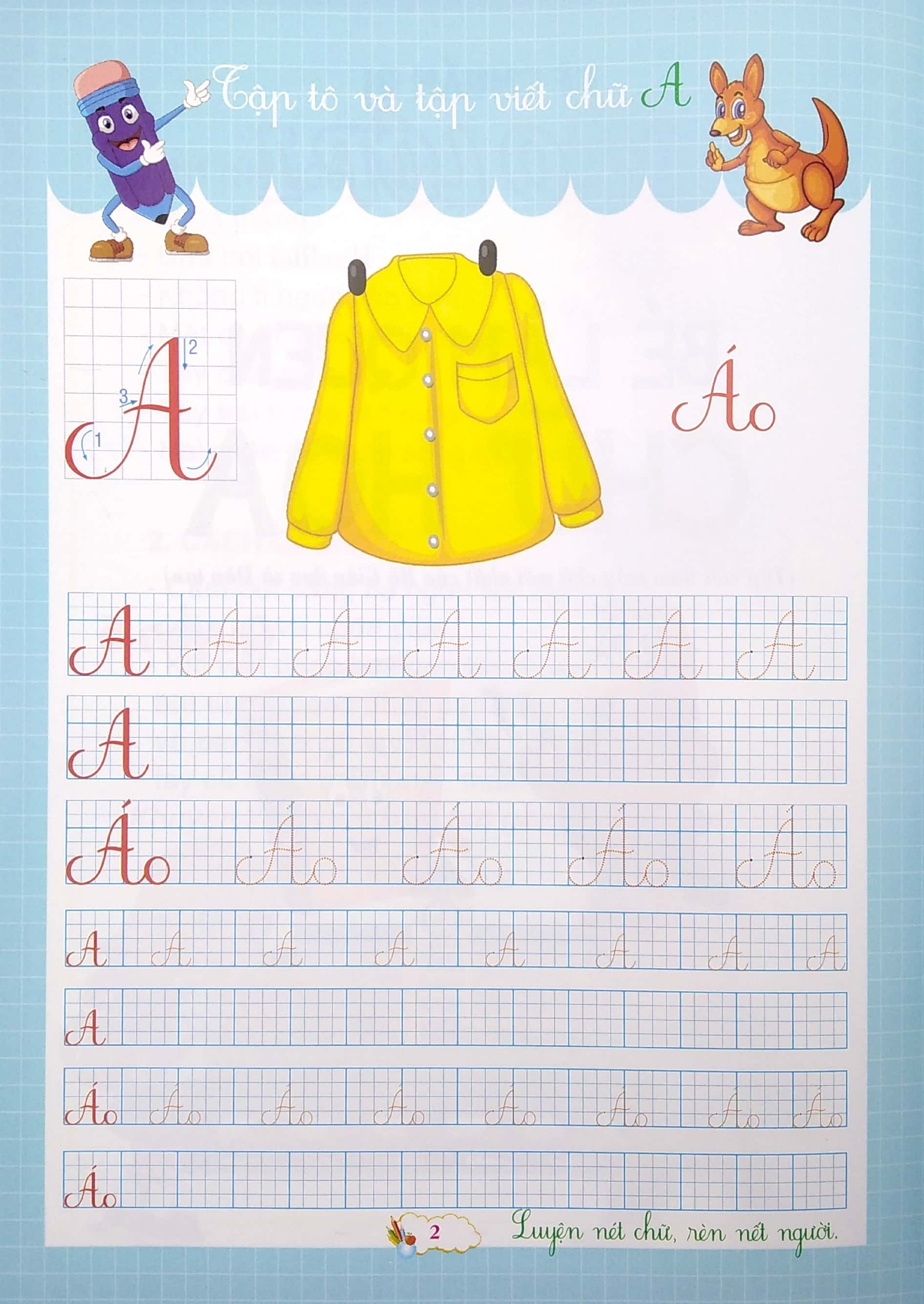 bé chuẩn bị vào lớp 1 - bé làm quen chữ cái - chữ hoa (tái bản 2021)