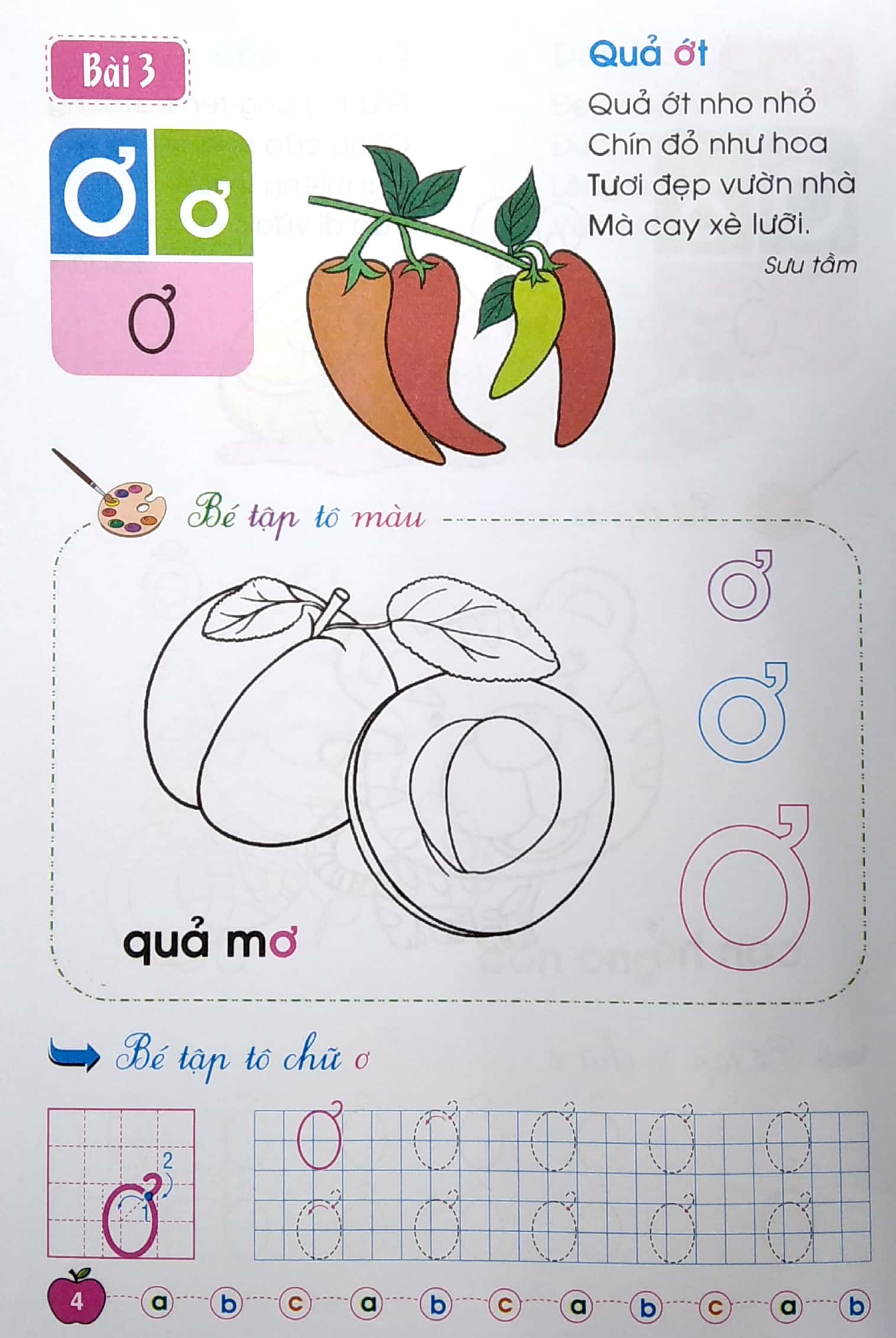 bé chuẩn bị vào lớp 1 - giúp bé nhận biết và làm quen với chữ cái (dành cho trẻ 3-4 tuổi)