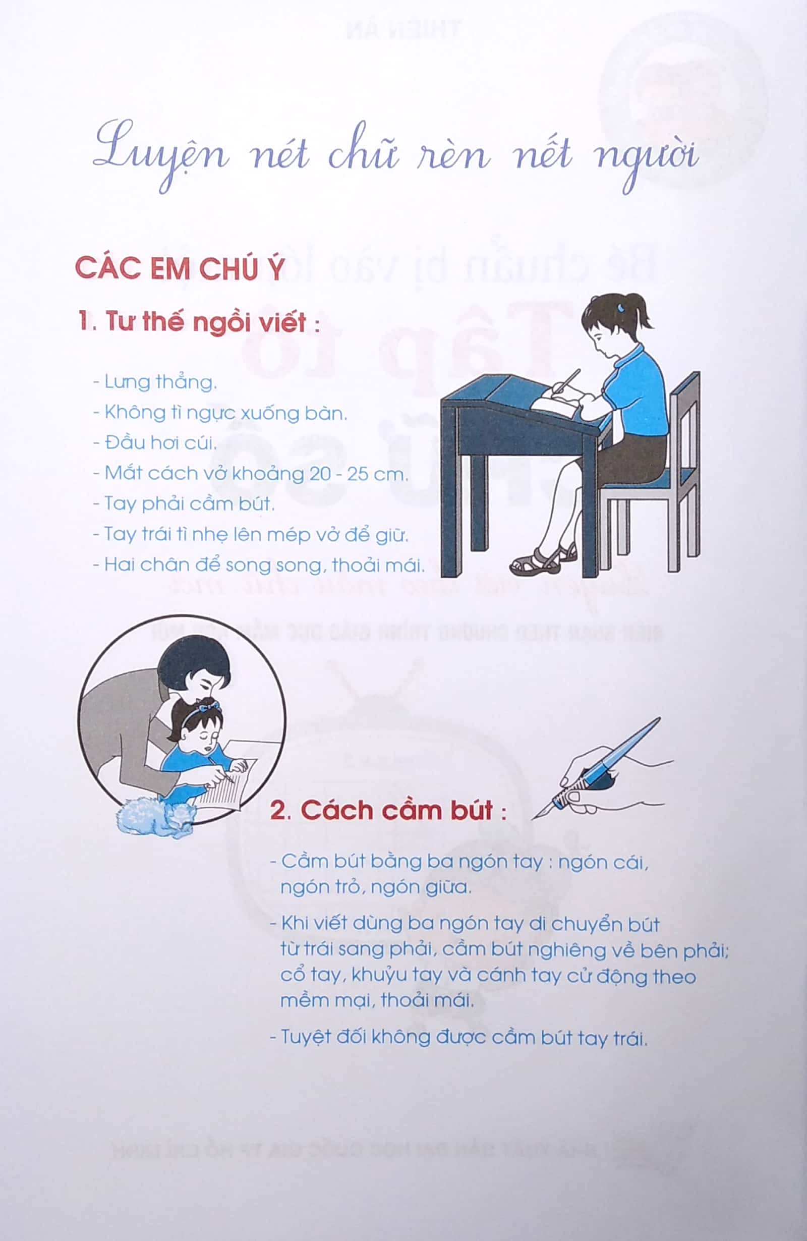 bé chuẩn bị vào lớp 1 - tập tô chữ số