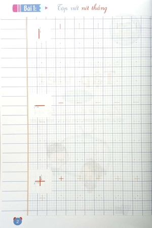 bé chuẩn bị vào lớp 1 - tập viết - tập 1 (tái bản 2023)