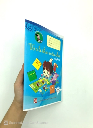 bé chuẩn bị vào lớp 1 - vở ô li theo mẫu chữ (quyển 3)