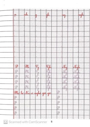 bé chuẩn bị vào lớp 1 - vở ô li theo mẫu chữ (quyển 3)