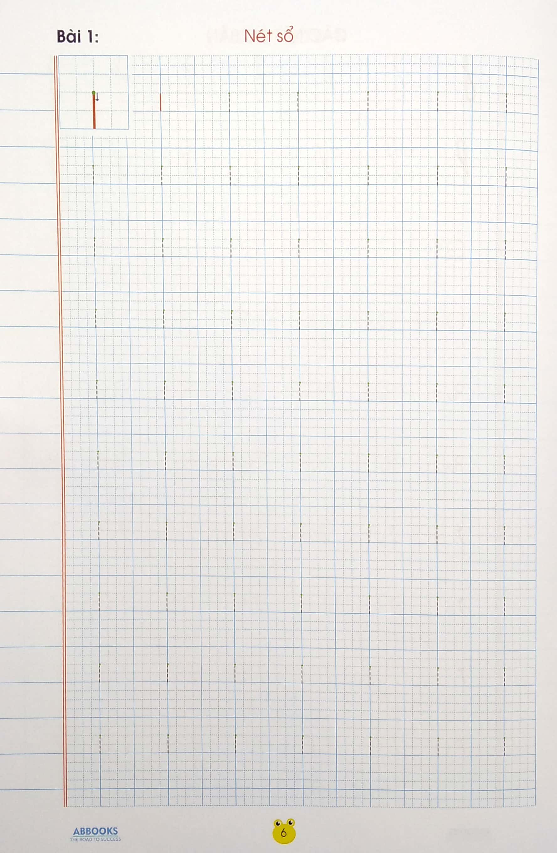 bé chuẩn bị vào lớp 1 - vở tập viết nét cơ bản